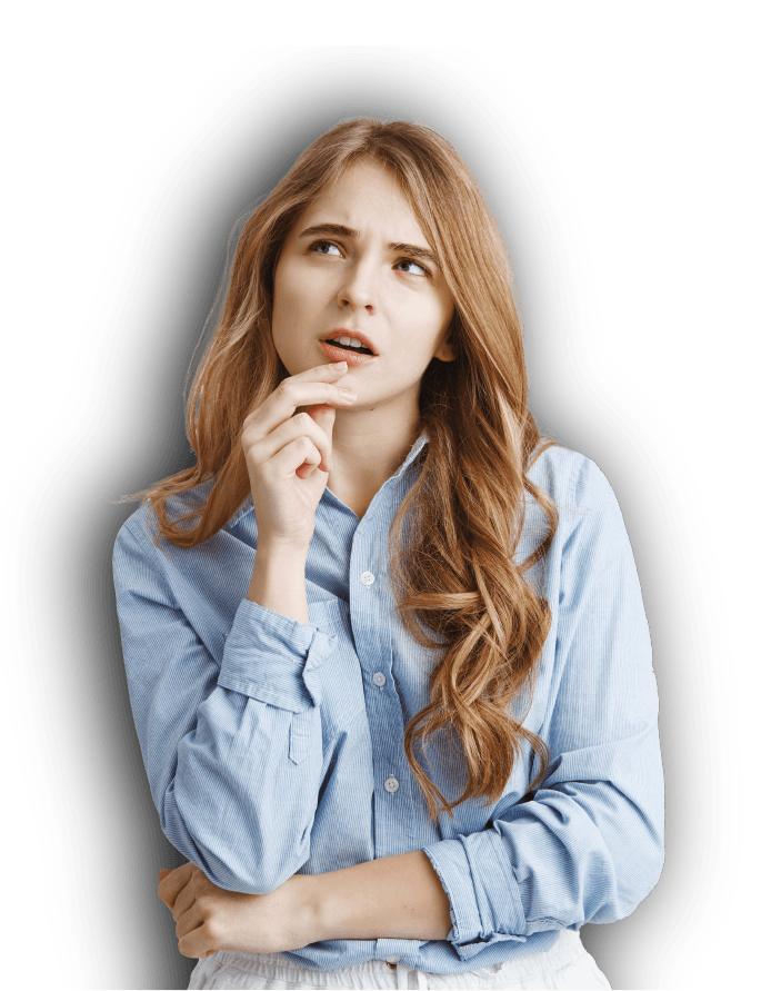 girl thinking